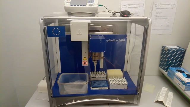 Robot za testiranje uzoraka na COVID19 - Direkcija za nacionalne referentne laboratorije, Batajnica